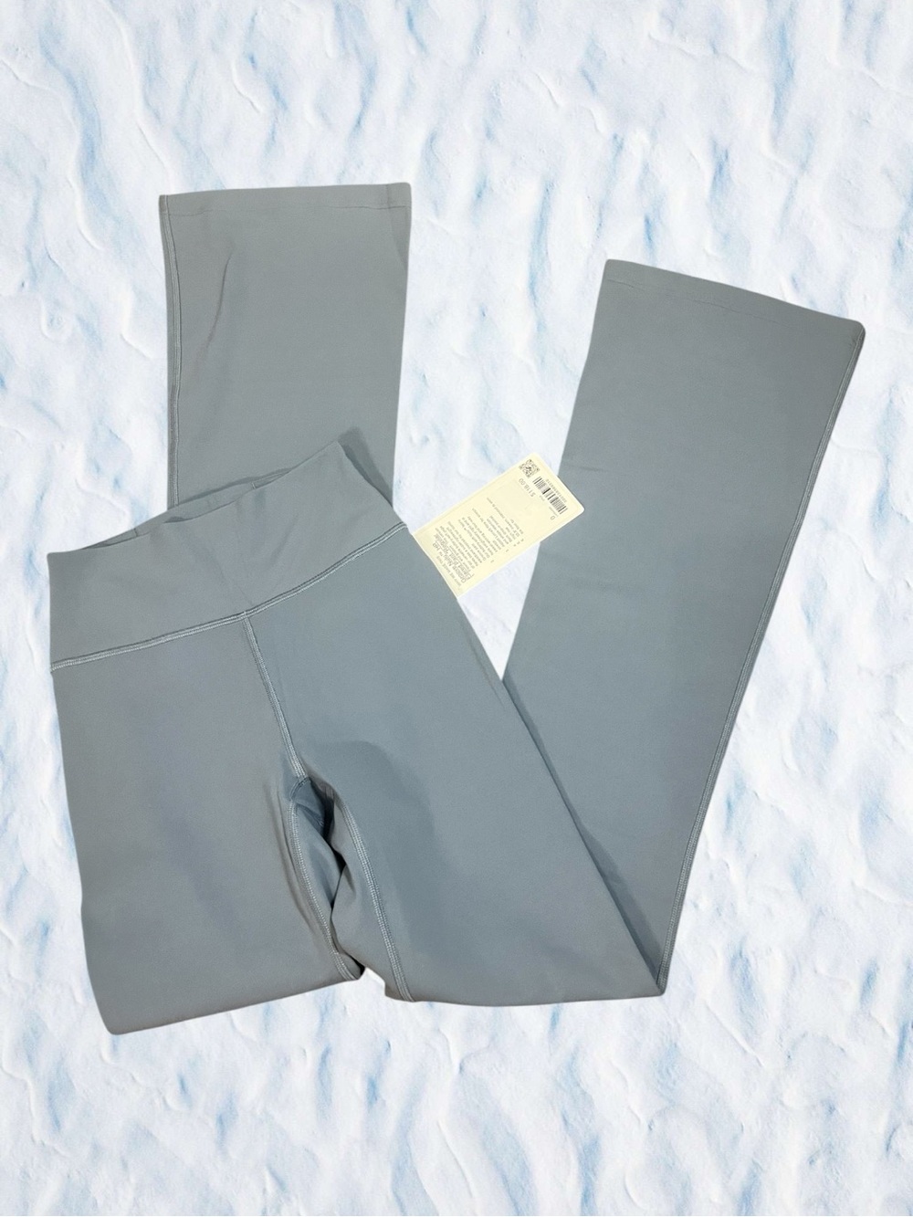 🌟 Lululemon Groove Nulu High-Rise Flared Pant Regular 32.5" - NWT - Steel Blue -